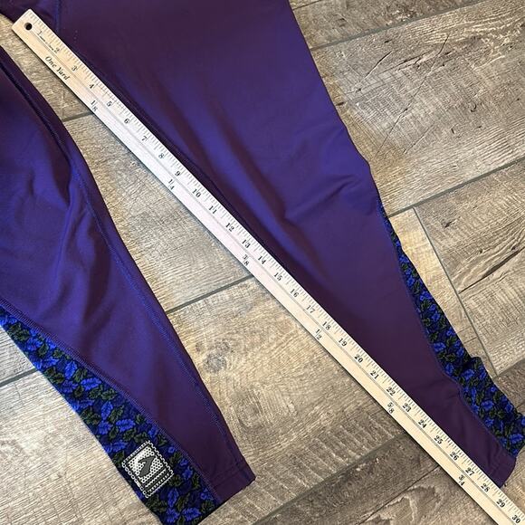 Brooks Women's Dryline Running Tights Eggplant Size XL - Picture 3 of 7